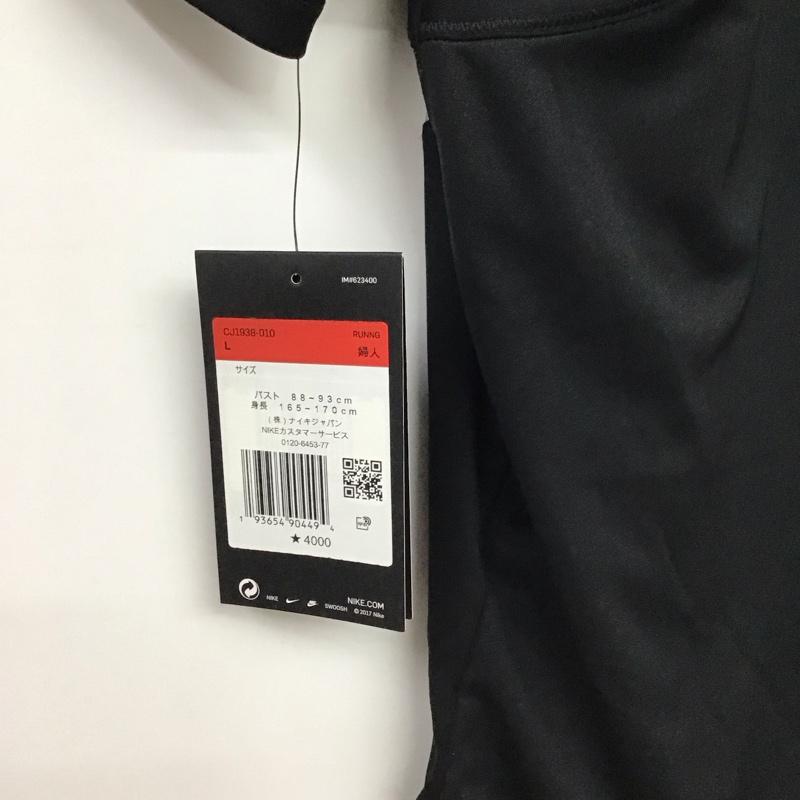 ナイキ NIKE カットソー 半袖 cj1938-010 WS ICNCLSH P S/S L ロゴ、文字 X プリント 黒 / ブラック /  レディース USED 古着 中古 10150809