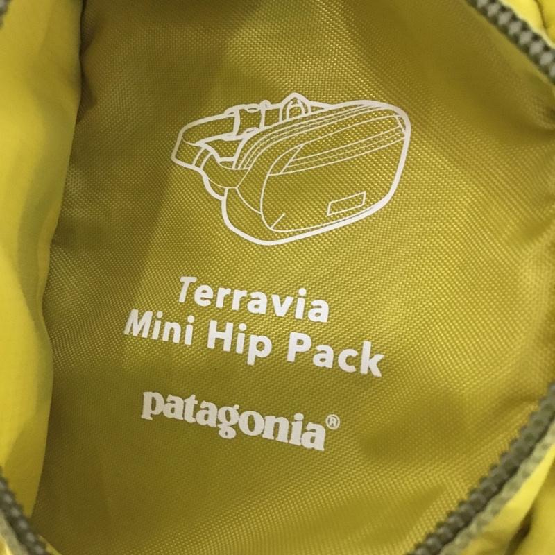 パタゴニア patagonia ウエストバッグ ウエストバッグ ポケッタブル MINI HIP PACK ロゴ、文字 マスタード / マスタード / X カーキ / カーキ /  メンズ USED 古着 中古 10147573