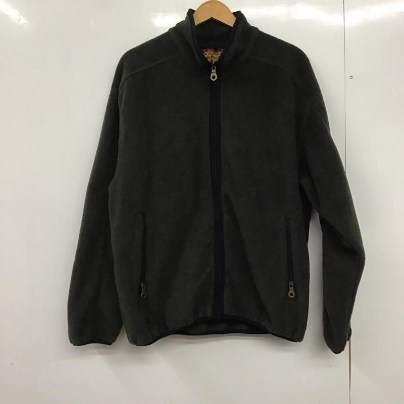ウールリッチ WOOLRICH ジャケット、上着 ジャケット、ブレザー ジップアップフリースジャケット アウター スタンドカラー M 無地 カーキ / カーキ /  メンズ USED 古着 中古 10145112