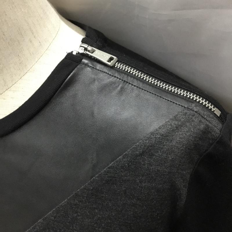 ゲス Guess Tシャツ 半袖 半袖カットソー 無地Tシャツ クルーネックカットソー S 無地 黒 / ブラック /  メンズ USED 古着 中古 10118727