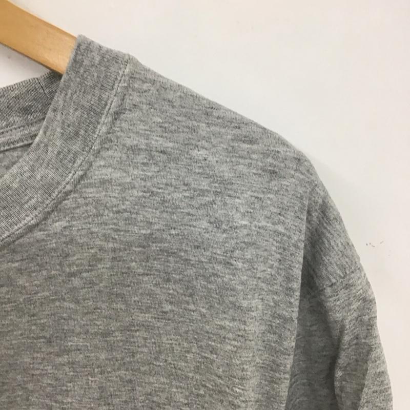 ポールスミス Paul Smith Tシャツ 半袖 半袖カットソー プリントTシャツ クルーネックカットソー XL ロゴ、文字 灰 / グレー /  メンズ USED 古着 中古 10135743