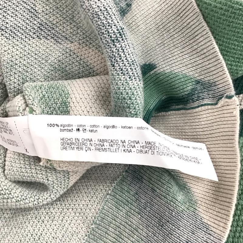 ザラメン ZARA MAN カットソー 長袖 長袖カットソー プリントカットソー クルーネック ワッフル XL カモフラージュ柄・迷彩 マルチカラー / マルチカラー /  メンズ USED 古着 中古 10149747