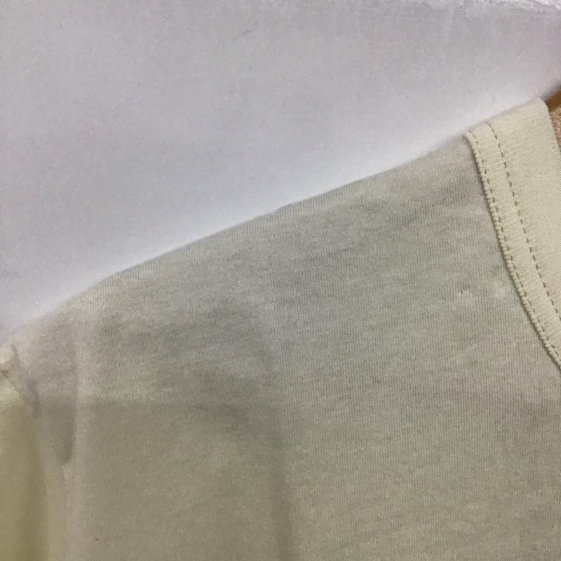 フリーホイーラーズ FREEWHEELERS Tシャツ 半袖 半袖カットソー プリントTシャツ クルーネックカットソー M プリント アイボリー / アイボリー /  メンズ USED 古着 中古 10140483