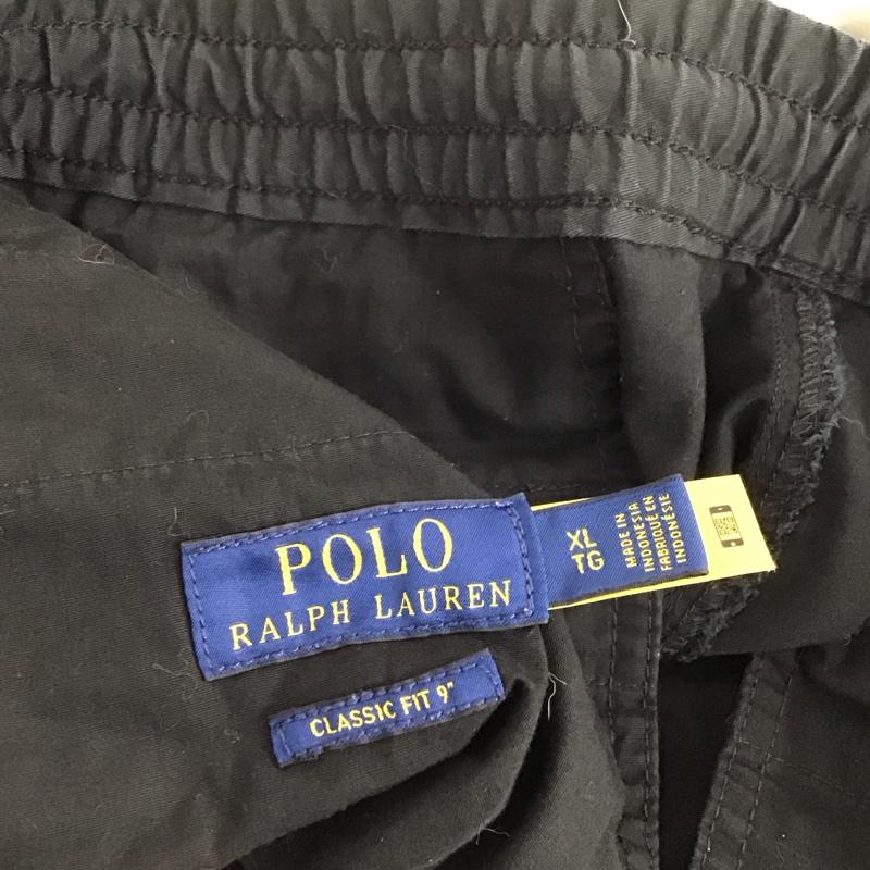 ポロラルフローレン POLO RALPH LAUREN パンツ ショートパンツ ショートパンツ ハーフパンツ カジュアルパンツ XL 無地 黒 / ブラック /  メンズ USED 古着 中古 10143467