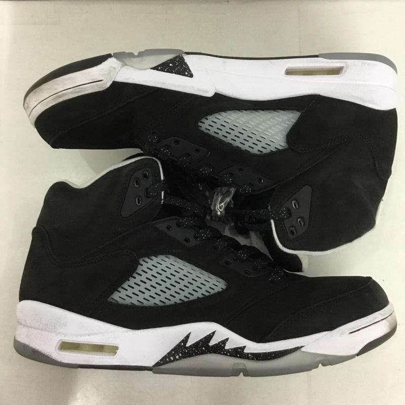 ナイキ NIKE スニーカー スニーカー CT4838-011 AIR JORDAN 5 RETRO 29cm 箱有 29.0cm ワンポイント 黒 / ブラック / X 白 / ホワイト /  メンズ USED 古着 中古 10143963