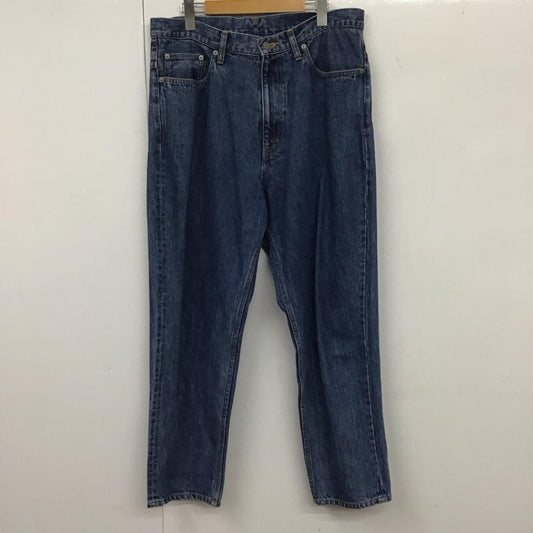 ユアセルフ urself パンツ デニム、ジーンズ デニムパンツ ワイドパンツ カジュアルパンツ 33インチ 無地 インディゴ / インディゴ /  メンズ USED 古着 中古 10132400
