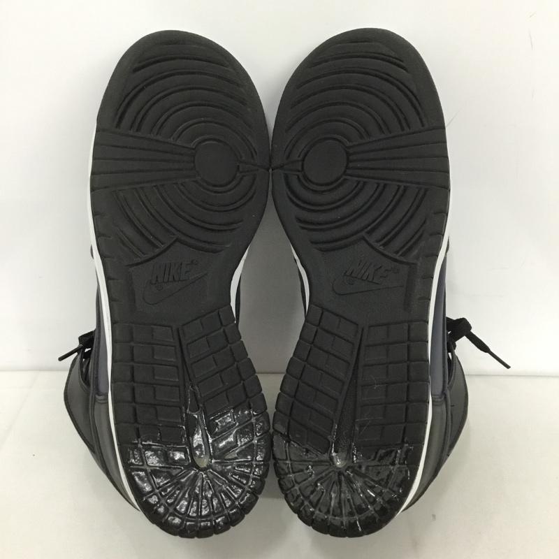 ナイキ NIKE スニーカー スニーカー DJ0383-400 DUNK HI F FRAGMENT DESIGN TOKYO 28cm 28.5cm ロゴ、文字 黒 / ブラック / X 紺 / ネイビー /  メンズ USED 古着 中古 10130179