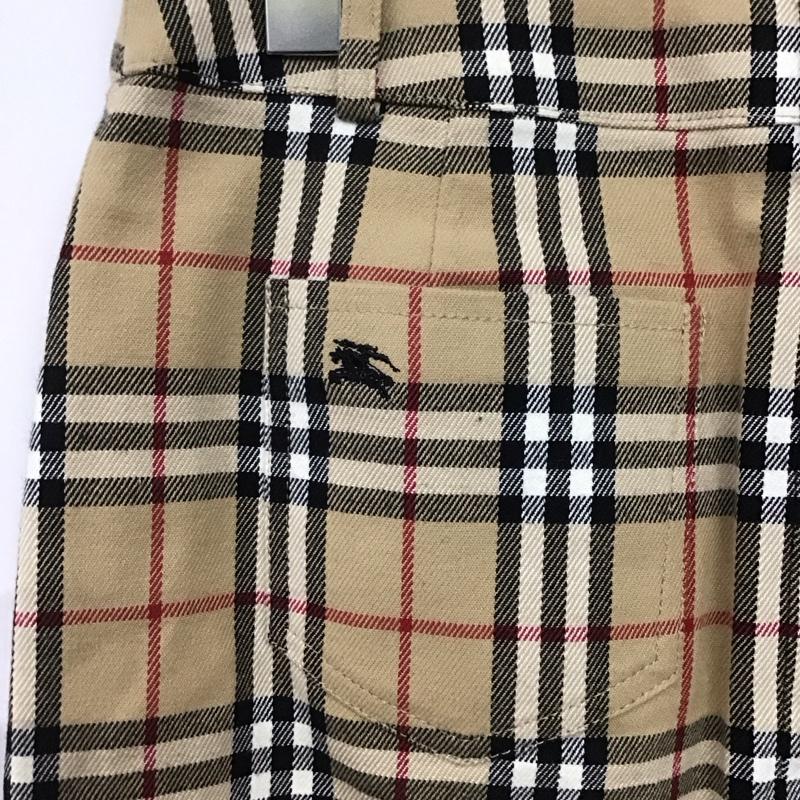 バーバリーブルーレーベル BURBERRY BLUE LABEL スカート ひざ丈スカート タイトスカート 38 チェック マルチカラー / マルチカラー /  レディース USED 古着 中古 10145382