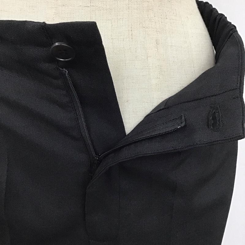 ジーナシス JEANASIS ボトムス ボトムス JS050733CF サイドカットアウトフラップポケットパンツ M 無地 黒 / ブラック /  レディース USED 古着 中古 10123216