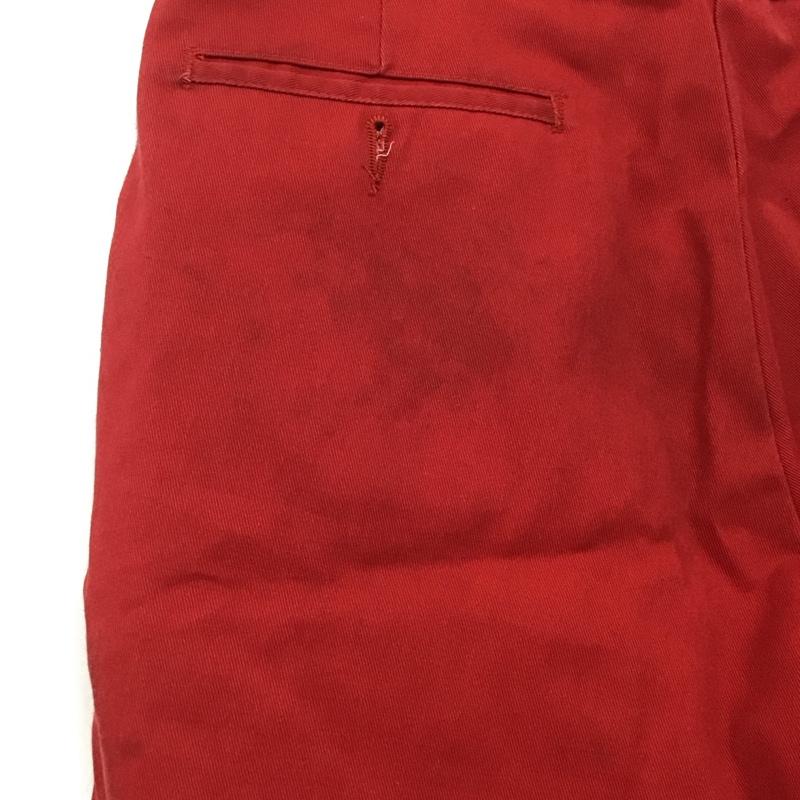 ディッキーズ Dickies パンツ ショートパンツ ショートパンツ ハーフパンツ カジュアルパンツ 32インチ ロゴ、文字 赤 / レッド /  メンズ USED 古着 中古 10146452