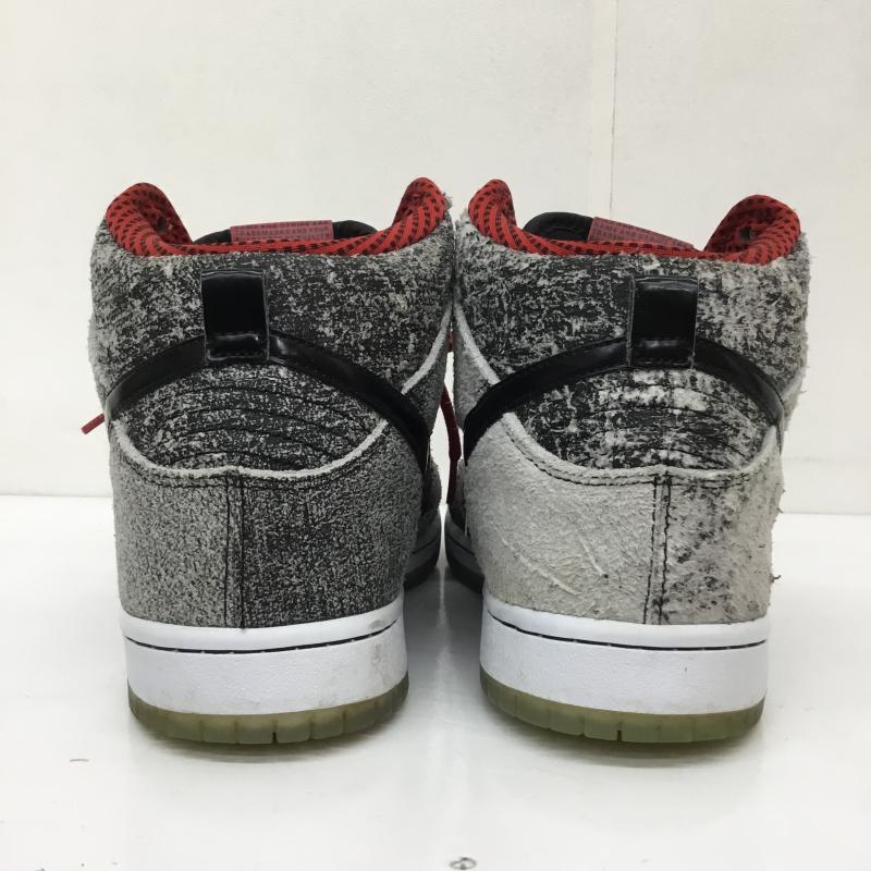 ナイキ NIKE スニーカー スニーカー DUNK HIGH PREMIUM 313171024 27.0cm ロゴ、文字 灰 / グレー /  メンズ USED 古着 中古 10110131