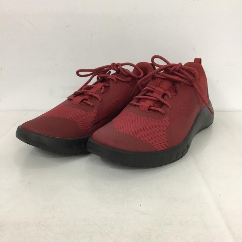 アンダーアーマー UNDER ARMOUR スニーカー スニーカー 3021296-600 26.5cm 26.5cm ロゴ、文字 赤 / レッド /  メンズ USED 古着 中古 10143646