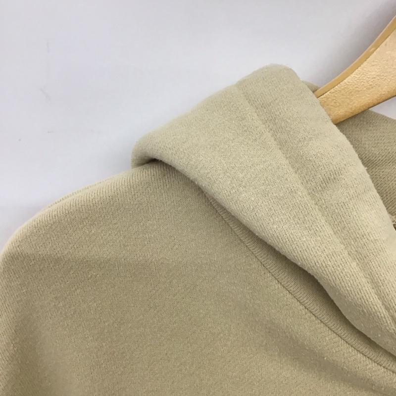 ウィンダンシー WIND AND SEA パーカー 長袖 211elwsn-csm01s NEIGHBORHOOD 21SS ロゴプリントプルオーバースウェットパーカー S ロゴ、文字 ベージュ / ベージュ /  メンズ USED 古着 中古 10148754