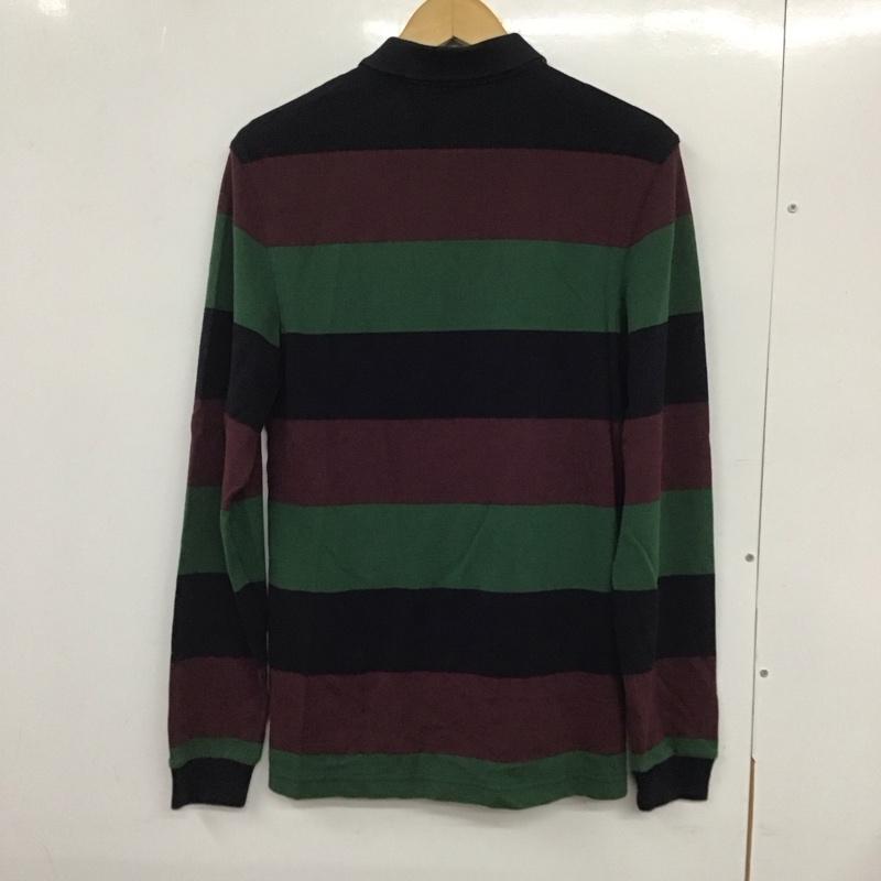 フレッドペリー FRED PERRY ポロシャツ 長袖 長袖ポロシャツ 長袖カットソー カラーシャツ S ボーダー柄 マルチカラー / マルチカラー /  メンズ USED 古着 中古 10132311