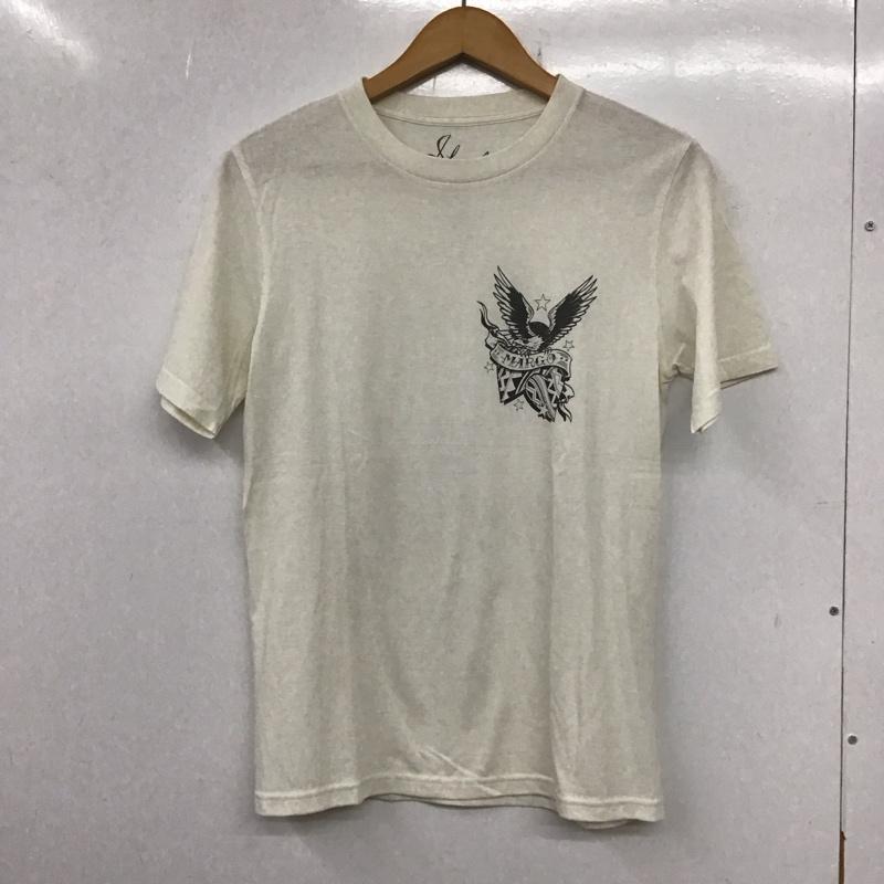 シャンブルズ Shambles Tシャツ 半袖 半袖カットソー プリントTシャツ クルーネックカットソー ナンバーナイン S プリント 白 / ホワイト /  メンズ USED 古着 中古 10137045