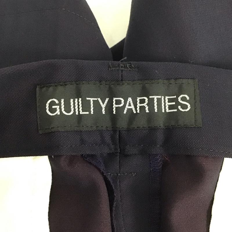 ギルティーパーティーズ GUILTYPARTIES パンツ ショートパンツ ショートパンツ ハーフパンツ カジュアルパンツ スラックスパンツ L 無地 紺 / ネイビー /  メンズ USED 古着 中古 10133296