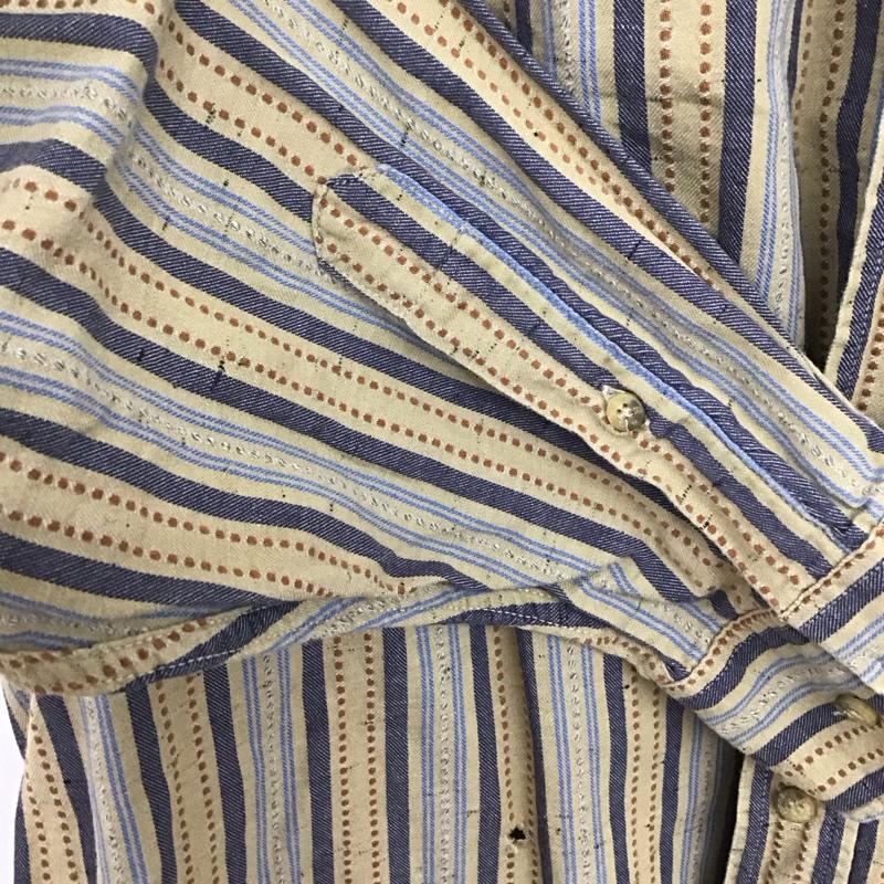 リーボック Reebok シャツ、ブラウス 長袖 長袖シャツ ストライプシャツ カラーシャツ ボタンダウンシャツ L ストライプ マルチカラー / マルチカラー /  メンズ USED 古着 中古 10133123