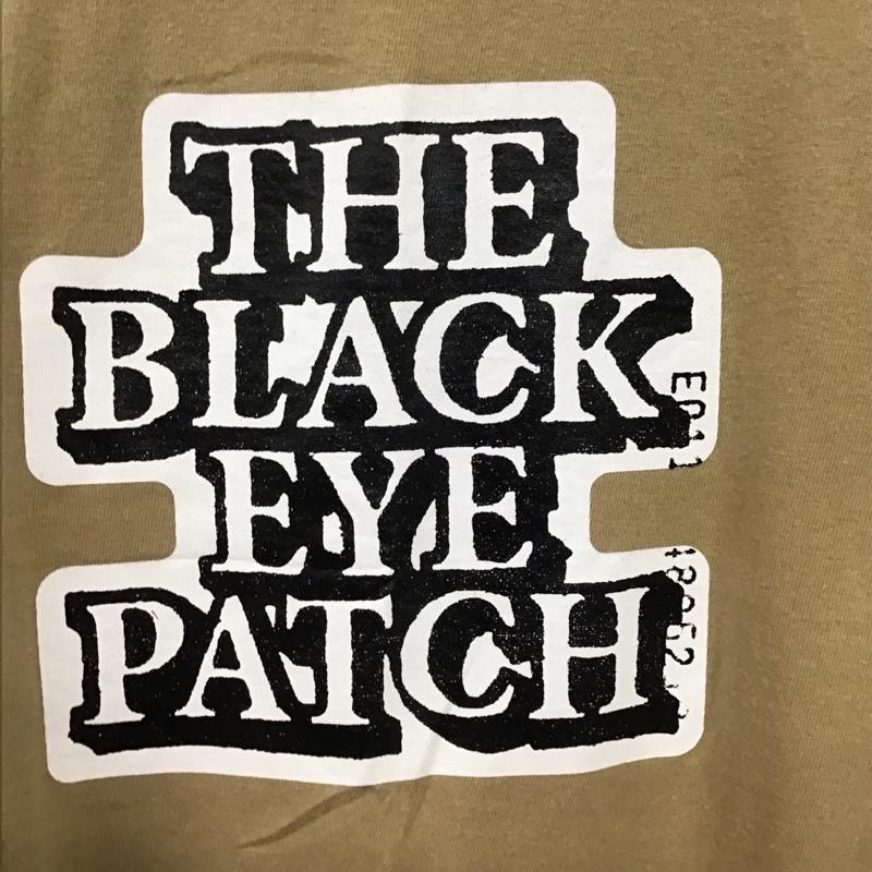 ブラックアイパッチ Black eye patch Tシャツ 半袖 半袖カットソー プリントTシャツ クルーネックカットソー XL プリント ベージュ / ベージュ /  メンズ USED 古着 中古 10150133