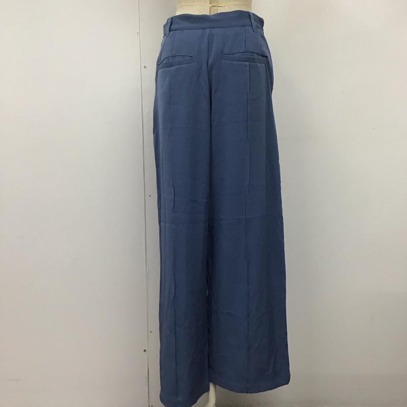 セレクトモカ select MOCA パンツ スラックス L 無地 水色 / ライトブルー /  レディース USED 古着 中古 10121734