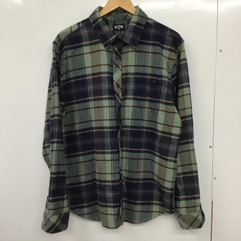 ビラボン BILLABONG シャツ、ブラウス 長袖 長袖シャツ チェックシャツ カラーシャツ M チェック マルチカラー / マルチカラー /  メンズ USED 古着 中古 10137125