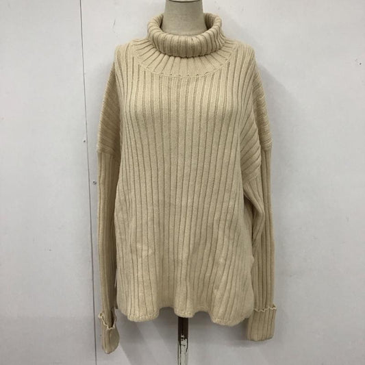 アーバンリサーチ URBAN RESEARCH ニット、セーター 長袖 ur87-22t032 無地 アイボリー / アイボリー /  レディース USED 古着 中古 10121352