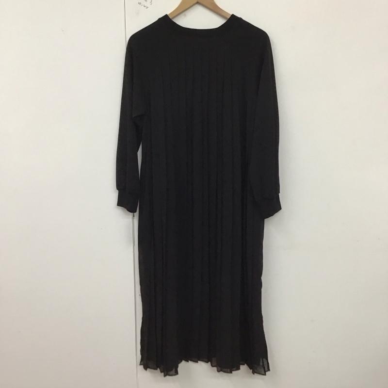 スコットクラブ SCOTCLUB ワンピース ロングスカート 無地 黒 / ブラック /  レディース USED 古着 中古 10128920