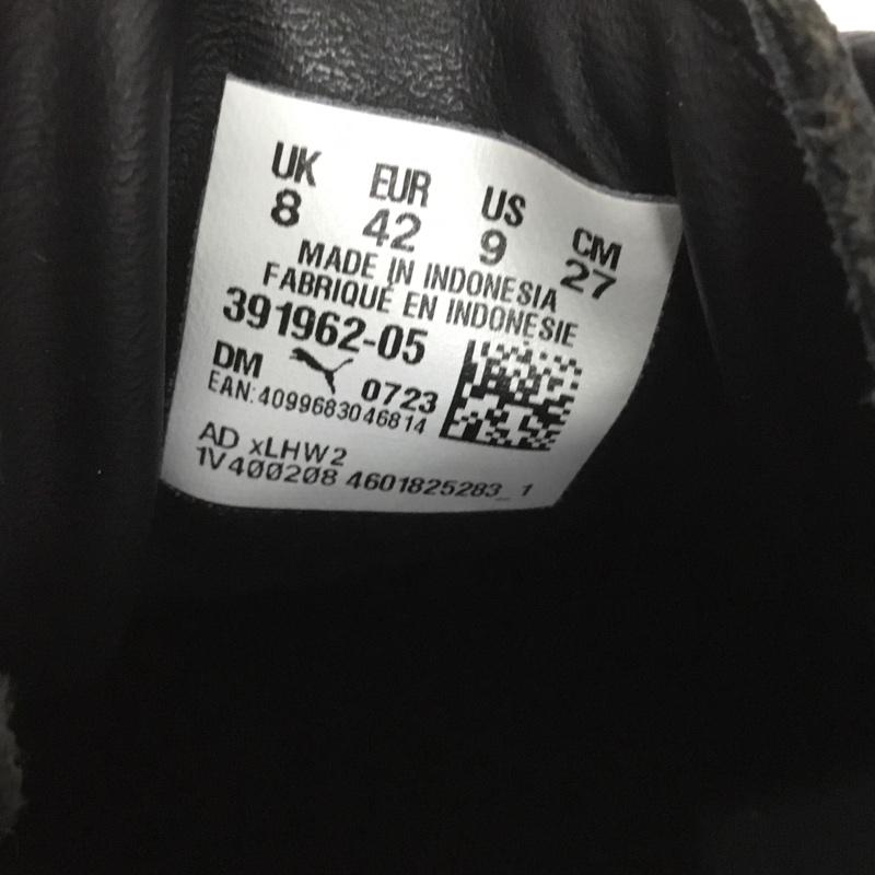 プーマ PUMA スニーカー スニーカー 391962-05 CLYDE OG 27cm 箱有 27.0cm ロゴ、文字 黒 / ブラック / X 黄 / イエロー /  メンズ USED 古着 中古 10132842