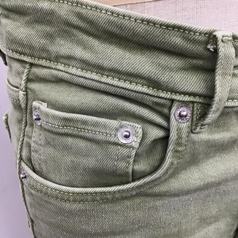 ザラ ZARA パンツ デニム、ジーンズ 4060 810 537 スキニー 無地 カーキ / カーキ /  レディース USED 古着 中古 10110879
