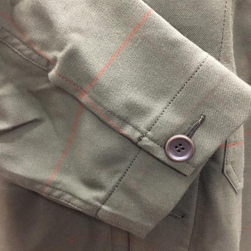 ジャーナルスタンダード JOURNAL STANDARD シャツ、ブラウス 長袖 長袖シャツ カラーシャツ ポケットシャツ 長袖カットソー チェックシャツ L チェック 緑 / グリーン /  メンズ USED 古着 中古 10115208