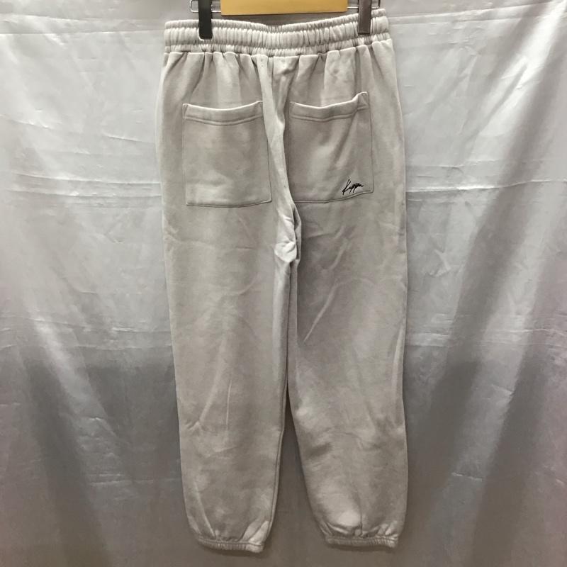 カッパ Kappa パンツ ワークパンツ、ペインターパンツ ジャージ パンツ ワイドパンツ カジュアルパンツ L ロゴ、文字 灰 / グレー /  メンズ USED 古着 中古 10116873