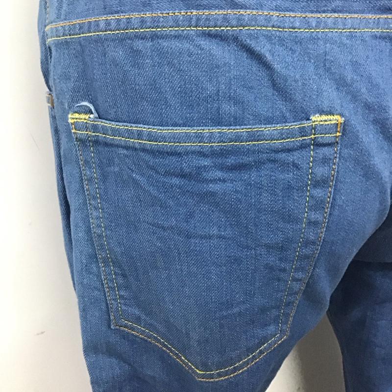 デリシャス DELICIOUS パンツ デニム、ジーンズ DP0153-151 ストレッチ 5 ロゴ、文字 水色 / ライトブルー /  メンズ USED 古着 中古 10108253