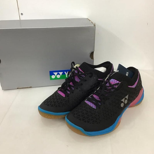 ヨネックス YONEX カジュアルシューズ カジュアルシューズ SHBELSZ バドミントンシューズ ユニセックス パワークッション エクリプションＺ 25.5cm 無地 黒 / ブラック / X マルチカラー / マルチカラー /  メンズ USED 古着 中古 10125786