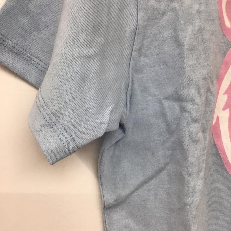 エックスガール X-girl Tシャツ 半袖 1 プリント 水色 / ライトブルー /  レディース USED 古着 中古 10140388