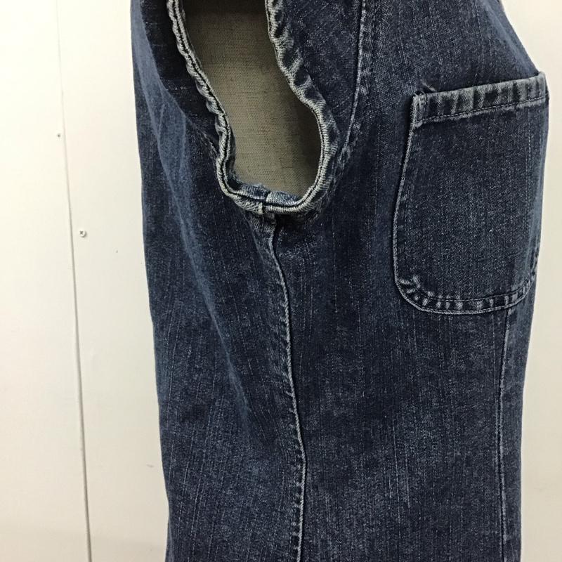 ラルフローレンスポーツ RALPH LAUREN SPORT ワンピース ロングスカート デニムワンピース 無地 インディゴ / インディゴ /  レディース USED 古着 中古 10108506