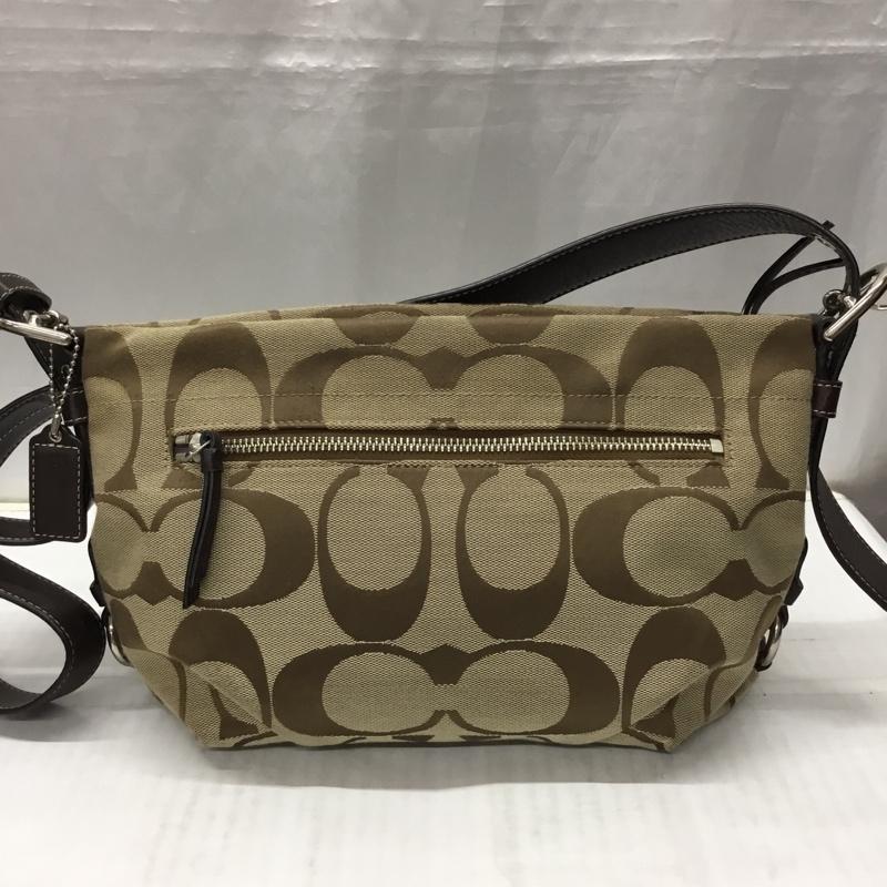コーチ COACH ショルダーバッグ ショルダーバッグ F15068 シグネチャー 総柄 ベージュ / ベージュ / X 茶 / ブラウン /  レディース USED 古着 中古 10115582