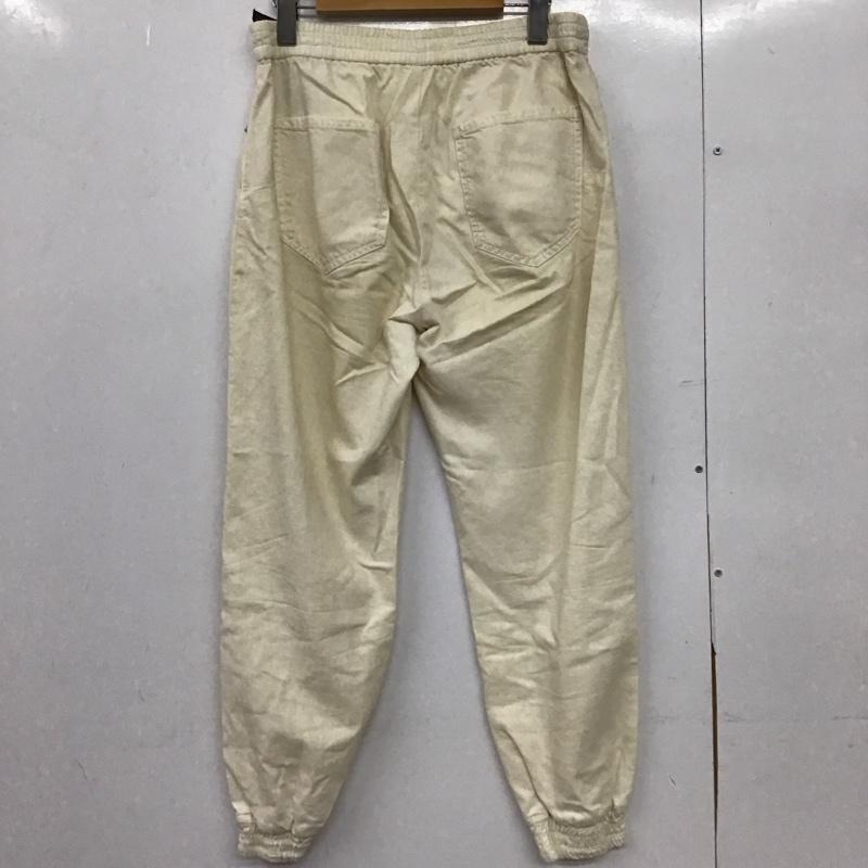 ザラ ZARA ボトムス ボトムス M 無地 アイボリー / アイボリー /  レディース USED 古着 中古 10151157
