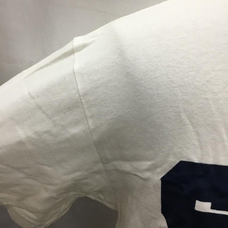 サンタスティック SANTASTIC! Tシャツ 半袖 半袖カットソー プリントTシャツ クルーネックカットソー M プリント 白 / ホワイト /  メンズ USED 古着 中古 10122916