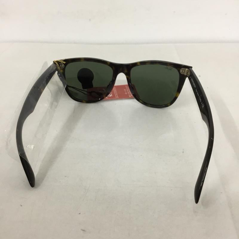 レイバン Ray-Ban めがね・サングラス サングラス RB2140-F WAYFARER カラーレンズ ケース付き ロゴ、文字 茶 / ブラウン /  メンズ USED 古着 中古 10129424
