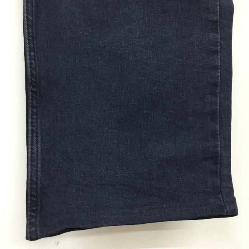 リーバイストラウスアンドコー Levi Strauss & co. パンツ デニム、ジーンズ デニムパンツ ストレートパンツ ワイドパンツ カジュアルパンツ ストレッチパンツ 36インチ 無地 紺 / ネイビー /  メンズ USED 古着 中古 10120478
