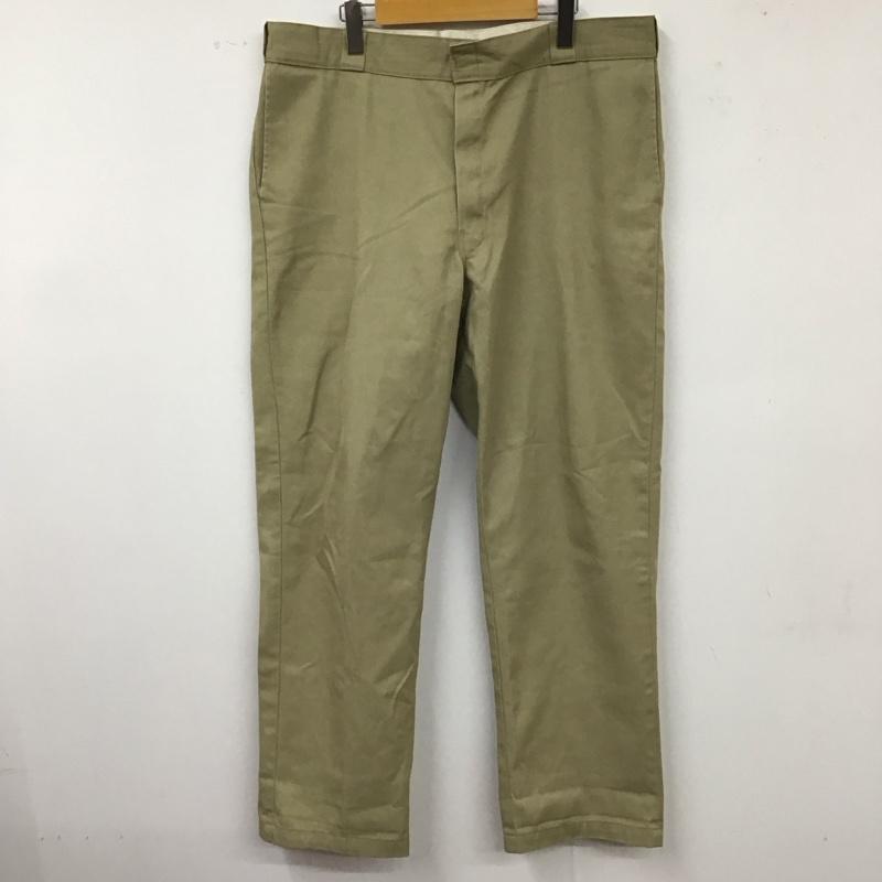 ディッキーズ Dickies パンツ ワークパンツ、ペインターパンツ 40 無地 ベージュ / ベージュ /  メンズ USED 古着 中古 10116187