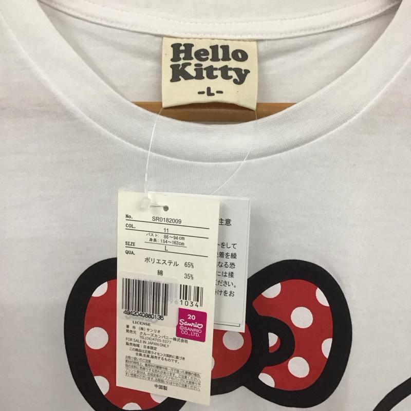 古着 USED Tシャツ 半袖 ハローキティ L プリント 白 / ホワイト /  レディース USED 古着 中古 10147676