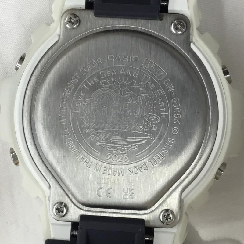 ジーショック G-SHOCK 腕時計 デジタル GW-6905K ロゴ、文字 黒 / ブラック / X 白 / ホワイト /  メンズ USED 古着 中古 10149989