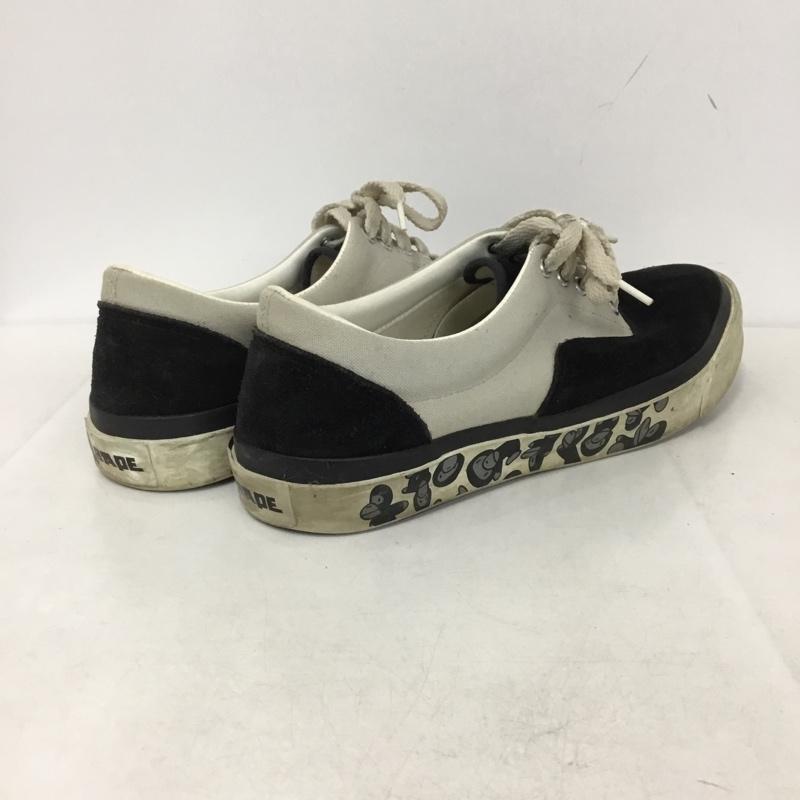 アベイシングエイプ A BATHING APE スニーカー スニーカー BAPE 28cm 28.0cm ロゴ、文字 灰 / グレー / X 黒 / ブラック /  メンズ USED 古着 中古 10145610