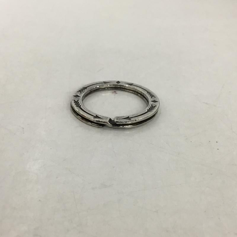 フラットヘッド The Flat Head キーホルダー キーホルダー キーリング ロゴ、文字 銀 / シルバー /  メンズ USED 古着 中古 10141901