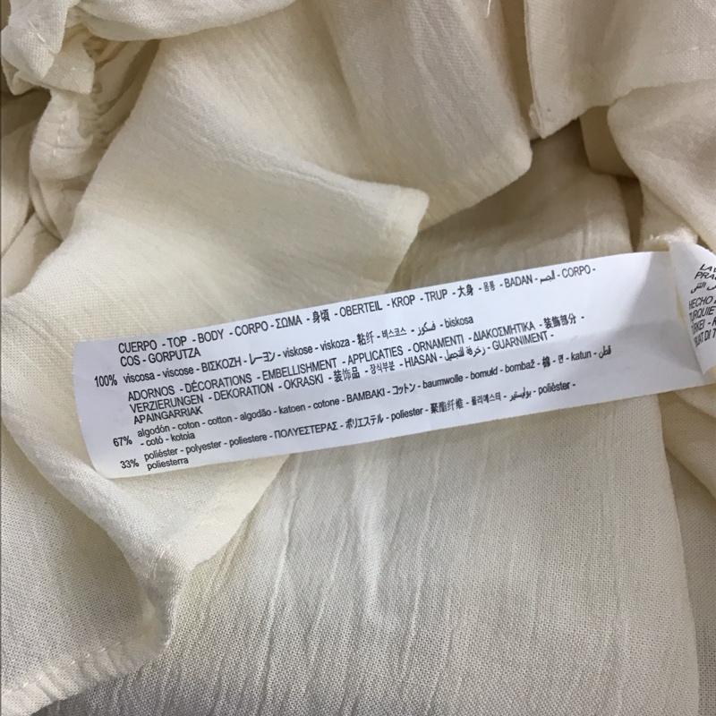 ローリーズファーム LOWRYS FARM シャツ、ブラウス 長袖 S 無地 アイボリー / アイボリー /  レディース USED 古着 中古 10148551