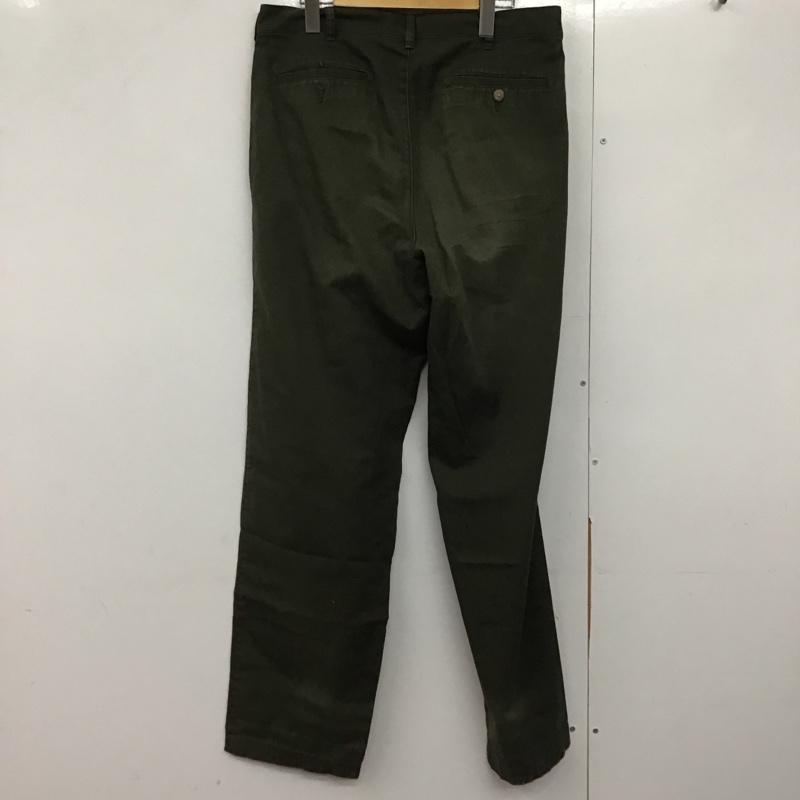 古着 USED パンツ チノパン チノパン ワイドパンツ カジュアルパンツ 無地 カーキ / カーキ /  メンズ USED 古着 中古 10142611