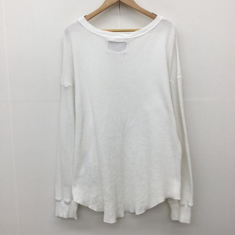 カタリスト CVTVLIST カットソー 長袖 ロゴ、文字 白 / ホワイト /  メンズ USED 古着 中古 10150142