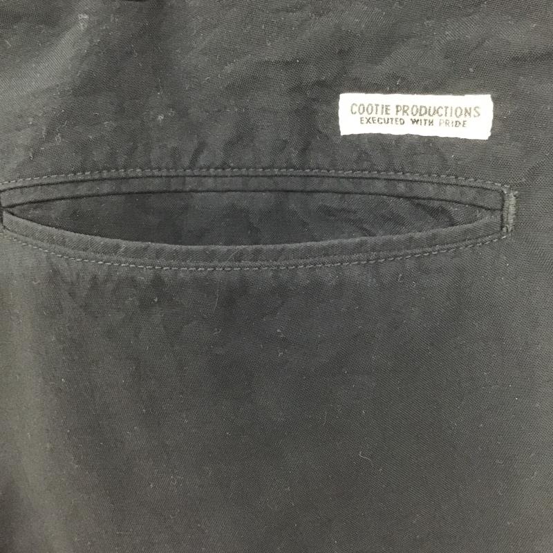 クーティー COOTIE パンツ ワークパンツ、ペインターパンツ ナイロンパンツ ワイドパンツ カジュアルパンツ M 無地 黒 / ブラック /  メンズ USED 古着 中古 10105587