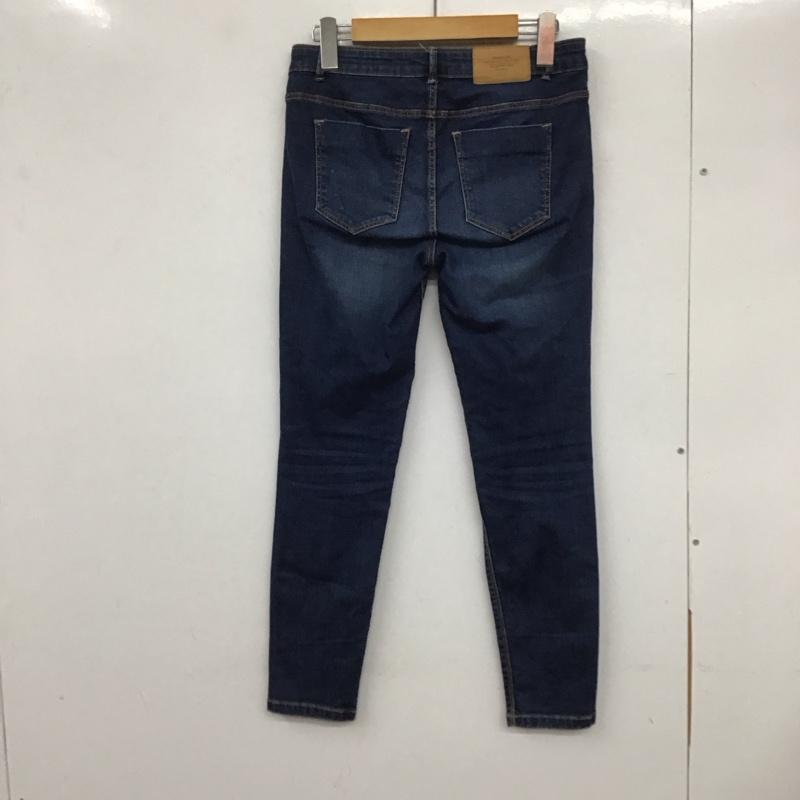 ザラ ZARA パンツ デニム、ジーンズ 38 無地 インディゴ / インディゴ /  レディース USED 古着 中古 10133247