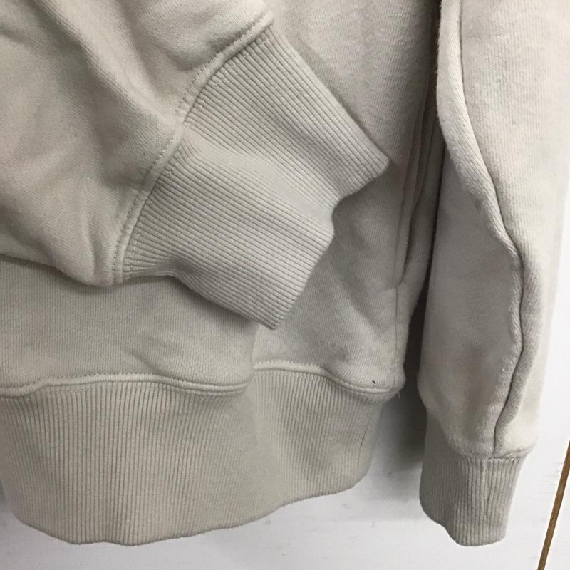 グラニフ graniph パーカー 長袖 長袖パーカー プルオーバーパーカー スウェット XL 刺繍 グレージュ / グレージュ /  メンズ USED 古着 中古 10148964